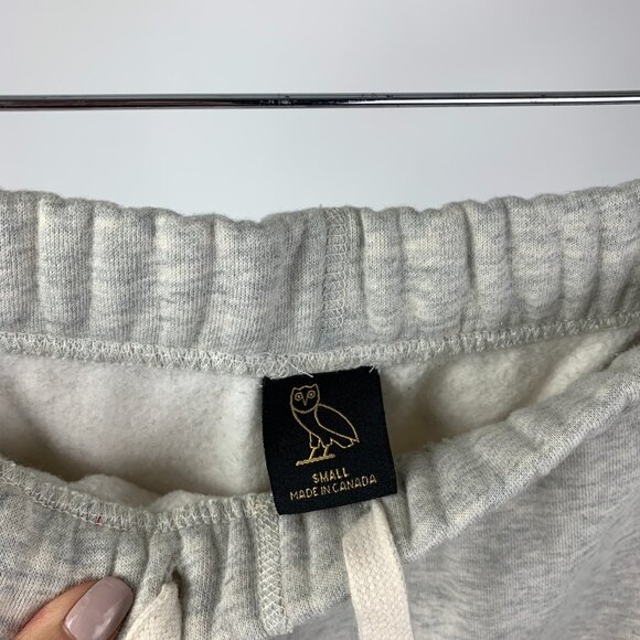 Ovo Grey Fleece Shorts, Size Small (OVO) - Picture 3 of 5